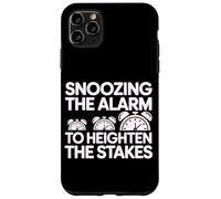 Snoozing The Alarm to Heighten The Stakes Coque pour iPhone 11 Pro Max
