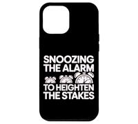 Snoozing The Alarm to Heighten The Stakes Coque pour iPhone 12 Pro Max