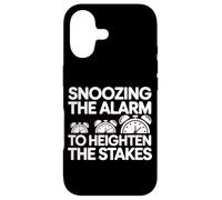 Snoozing The Alarm to Heighten The Stakes Coque pour iPhone 17