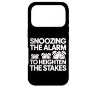 Snoozing The Alarm to Heighten The Stakes Coque pour iPhone 17 Pro