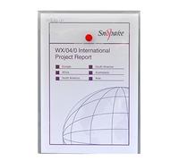 Snopake 13280 Lot de 5 porte-documents A5 en polypropylène (Transparent) (Import Allemagne)