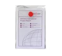 Snopake 13306 Polyfile A7 Portrait Popper Wallet avec bouton pression Transparent (Lot de 5)