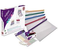 Snopake HangGlider 15858 Lot de 25 dossiers suspendus en polypropylène avec onglets Transparent Format ministre