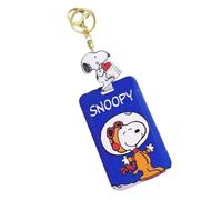Snopy carte d'inter diction de bus Porte Cle Carte À Induction Manchon De Protection Étudiant Carte D'Identité Porte-Clés Pendentif Décoration C
