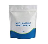 Snore Mouthpiece, Nighttime Protection Bite Guards Devices with Open Front Design Snore Guard for Night Sleeping Bedroom Home Travel Camping Hotel