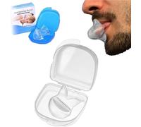 Snoredestroy - Support de langue anti-ronflements pour une meilleure qualité de sommeil, pour homme et femme (1 pièce)