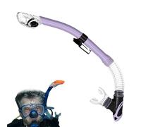 Snorkel De Plongée À Sec, Tube De Respiration Avec Embouchure En Silicone | Avec Valve Flottante Équipement D'entraînement De Natation Complète De 0,6 Libre Conçu Pour Maintenir