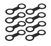 Snorkel Keeper Clip - Quick Release Double-Ring Flexible | Silicone Snorkel Retainer Clips for Snorkelers Swimming Enthusiasts Beach Vacationers Beach Activities and Others