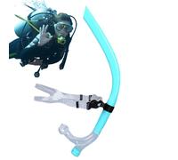 Snorkel Lap Swimming, Training Headstrap Support Dry Top Snorkel Tube, No Slip Swimming Snorkeling Trainiing For Adult, Training Headstrap Support Silicone Mouthpiece Tubes Swim Supplies For Diving