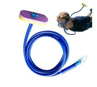 Snorkel natation pour adultes, Embout Buccal Souple Long Sans Glissement pour Confort, Équipement d'entraînement pour nager, Plongée piscine extérieure vacances congés voyages sports nautiques