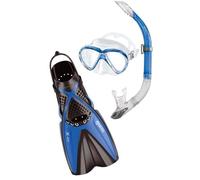 Mares Aquazone Set X One Marea Snorkeling Set Bleu EU 44-47