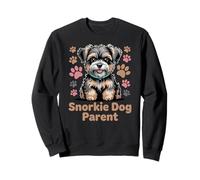 Snorkie Dog Parent Adorable Animal de Compagnie Schnauzer Yorkshire Mix Sweatshirt