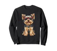 Snorkie SOG Heart Glasses Puppy Love Sweatshirt