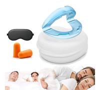Snorva Anti Ronflement, Officiel Snorva Embout Buccal Anti-Ronflement, Discret Et Confortable, Protege Dent Snorva Pour Hommes Femmes, Stoppe Les Ronflements Dès La 1ère Nuit, Dormez Mieux (1Pcs)