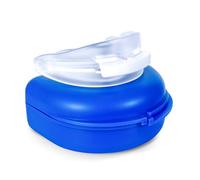 Snorva Anti Ronflement - Orthèse et Gouttière Anti Ronflement Efficace et Puissant, Embout Buccal Réducteur de Ronflements Naturel, Confortable et Discret pour Nuits Tranquilles (Bleu)