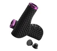 Snorvixre 1 paire de poignées de vélo ergonomiques de rechange respirantes absorption des chocs couvre-guidon installation facile poignées faciles à installer