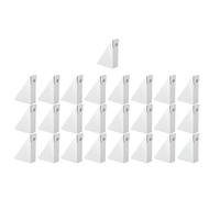 Snorvixre 25 compartiments, disques de vidange en aluminium blanc, pente changeable, cinq gouttières cohérentes de type K, disques de vidange permanents en aluminium
