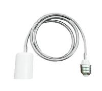 Snorvixre Adaptateur de douille en céramique E27 réglable, rotatif, design résistant à la chaleur pour plafonniers LED de 400 W, salle de bain, adaptateur d'ampoules en céramique 110-240 V