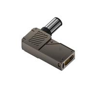 Snorvixre Adaptateur portable de type C vers courant continu PD100W avec affichage numérique pour panneau solaire centrales électriques - Connexion efficace du panneau solaire