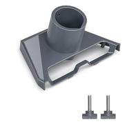 Snorvixre Adaptateur tubulaire pour antennes satellites GEN3 Support de montage Base en alliage avec installation sûre Support de base satellite coupe-vent