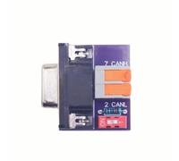 Snorvixre Adaptateur USB vers CAN 120 ohms - Résistances de terminaison ABS - Boîtier PC Plug Play - Interfaces de bus industrielles - Appareil d'interface CAN résistant à la corrosion