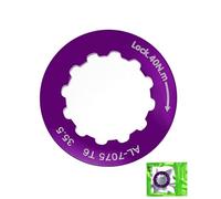 Snorvixre Anneau de sécurité puissant en aluminium mélangé, usiné avec précision pour un ajustement ferme et contre le relâchement, bande de vélo anodisée pour la protection