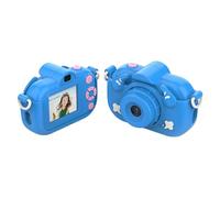 Snorvixre Appareil photo numérique 32 mémoires pour enfants Double lentilles avant et arrière ABS résistant aux chocs Jouet de photographie pédagogique pour enfants Facile à utiliser Appareil photo