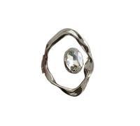 Snorvixre Bagues réglables à la mode pour ouvrir des bijoux, ligne exagérée, structure en alliage de doigts, convient à différentes occasions texture, comme décrit