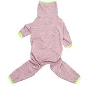 Snorvixre Body pour chien avec revêtement anti-adhésif, ouvertures élastiques pour les jambes, isolation thermique, vêtements d'hiver pour grands chiens, lavable en machine, manteau en duvet en