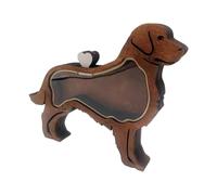 Snorvixre Boîte à souvenirs pour poils de chien - Pour garder les souvenirs d'un ami des animaux de compagnie de manière significative - Boîte de souvenirs décorative pour animaux de compagnie