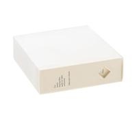 Snorvixre Boîte de rangement pour CD avec 24 capacités pour protéger les CD de la poussière et des rayures, pour une utilisation au bureau ou au bureau