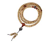 Snorvixre Bracelet de perles réglable Bodhi pour exercices de pleine conscience, port quotidien, bijoux spirituels en bois faits à la main, bijoux spirituels, taille unique, comme décrit