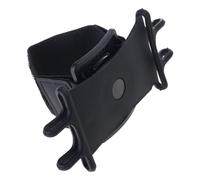 Snorvixre Brassard de sport réglable en silicone avec sangle élastique, accès à l'écran rotatif à 360 degrés pour les amateurs de cyclisme, d'entraînement, de course, support de téléphone portable