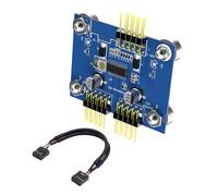 Snorvixre Câble d'extension répartiteur USB 2.0 pour carte mère, double connecteur 9 broches, connexion simultanée, aucun pilote nécessaire, répartiteur USB