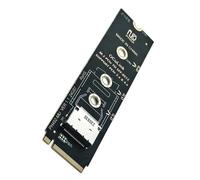 Snorvixre Carte convertisseur Oculinks sans puce pour disques NVMe 2280 avec protocoles PCIe4.0 qui prennent en charge les SSD de serveur et les adaptateurs Oculink