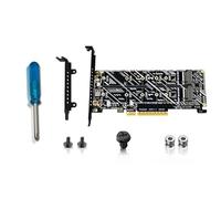 Snorvixre Carte de connexion PCIE vers NVME à double baie pour deux unités de stockage qui offre une utilisation complète de la bande passante et une extension PCIE double puissante