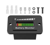 Snorvixre Chariot de golf, tension de batterie, moniteur, appareils de mesure étanches, câbles, protection spécifique aux acides, remplacement minceur, moniteurs étanches