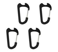 Snorvixre Clip d'escalade à fermeture rapide, design résistant aux intempéries avec porte-clés pour équipement de sac à dos d'extérieur, mousqueton multi-usages en aluminium