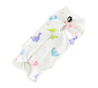 Snorvixre Combinaison lavable en machine pour chat pour soigner les plaies abdominales - Empêche les léchages - Assure confort et facilité de mouvement - Vêtement postopératoire pour animaux de