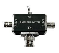 Snorvixre Commutateur d'antenne de circuit 100 W, câble coaxial, résistance, antennes coaxiales à large bande, interrupteur, répéteur, adaptateur d'onde courte/connecteurs BNC