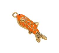 Snorvixre Composant de bijoux en forme de poisson en cristal scintillant pour colliers, breloques de porte-monnaie, Einheitsgröße, comme décrit