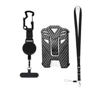 Snorvixre Cordon rétractable universel, mousqueton, porte-badge, sangle amovible pour smartphones, accessoires clés, porte-clés rétractable