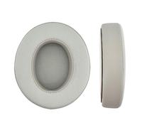 Snorvixre Coussinets antiallergiques de couleur crème - Couche en forme d'éponge ventilée - Ne glisse pas - Conception d'écoute renforcée pour casque de studio - Coussinets ajustés