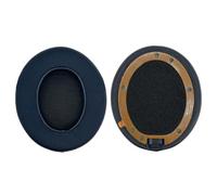 Snorvixre Coussinets antiallergiques de couleur crème - Couche en forme d'éponge ventilée - Ne glisse pas - Conception d'écoute renforcée pour casque de studio - Coussinets ajustés