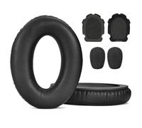 Snorvixre Coussinets de rechange pour casque Aviation A10, éponges, housses, pièces de réparation pour écouteurs, housses de coussin en cuir protéiné