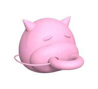 Snorvixre Couvercle en silicone en forme de tête de vache pour un versement facile, inverseur, couvercle de bec verseur, bouchon de bouteille anti-fuite, couvercle en carton en silicone