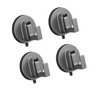 Snorvixre Crochet à ventouse puissant, pas de perforation, crochet mural individuel, sans perçage, pour armoire, armoire, cuisine, armoire, installation facile