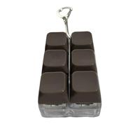 Snorvixre Crochets lumineux LED pratiques pour clés de sac à dos et fixation rapide à une chaîne en plastique en cas de faible luminosité avec fonction lumineuse, Noir , taille unique