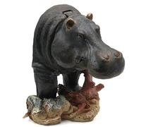 Snorvixre Disposition facile de la sculpture à bulles Riverhorse améliore l'habitat des poissons équatoriaux dans les ordinateurs ou les grands aquariums