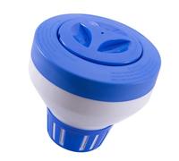 Snorvixre Distributeur de comprimés flottant pour piscine avec design résistant à la lumière du soleil et robuste pour des performances durables - Réservoir flottant pour migrants